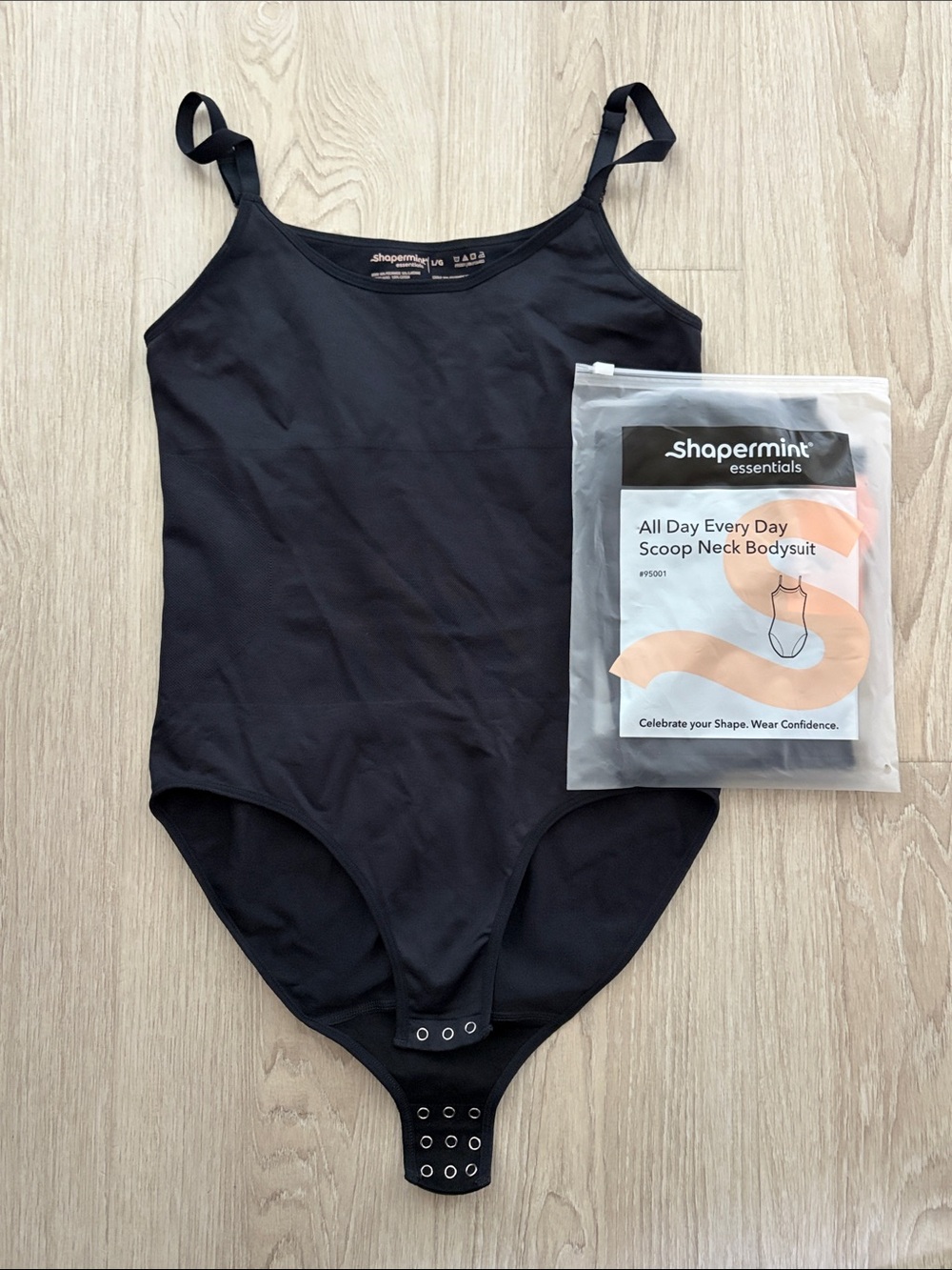 Shapermint Scoop Neck Bodysuit
